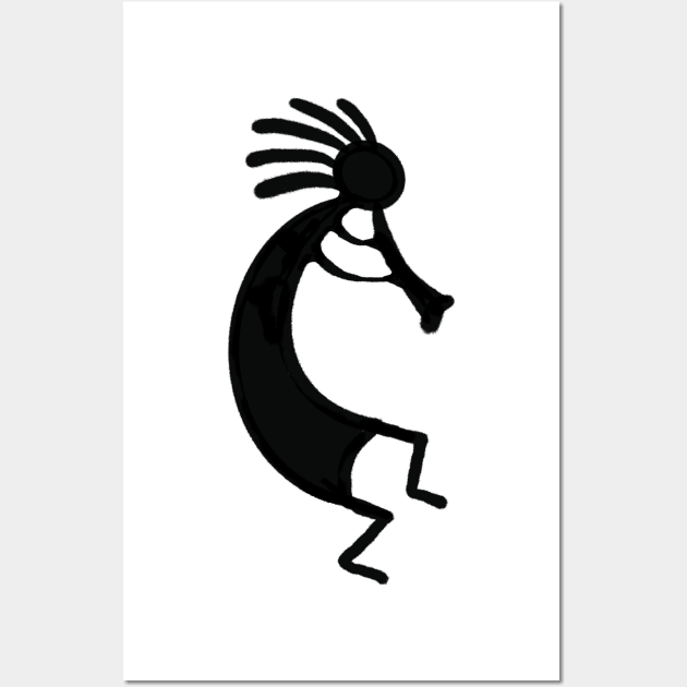 Kokopelli Wall Art by WelshDesigns